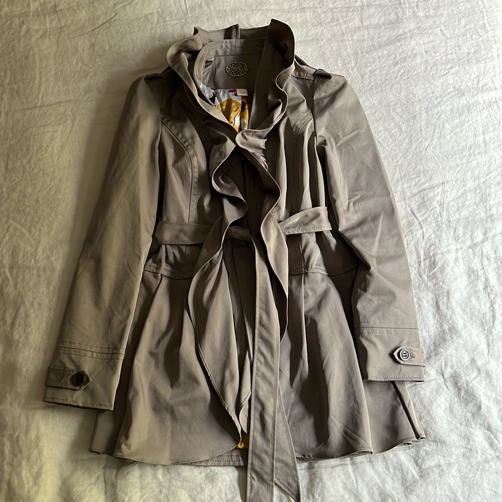 Anthropologie Tan Trench Coat